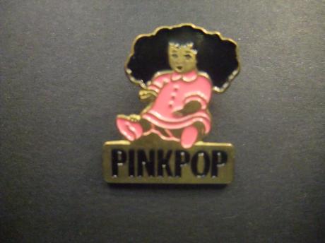 Pinkpop  jaarlijks, driedaags popfestival in Landgraaf